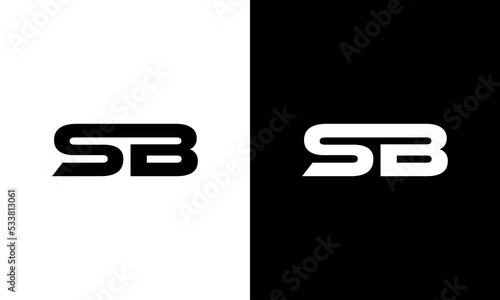 letter sb logo design
