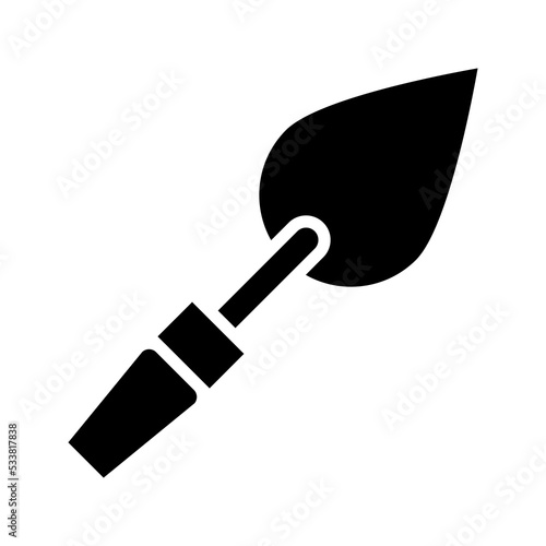 cement spoon icon color editable