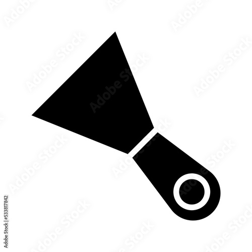 cement spoon icon color editable