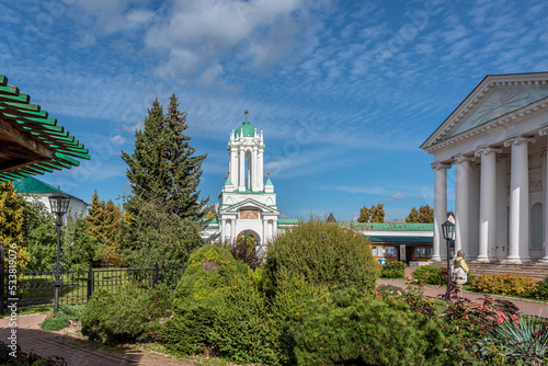 Spaso-Yakovlevsky Dimitriev Monastery. Rostov town of Russia. Golden ring of Russia