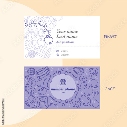 Business card design