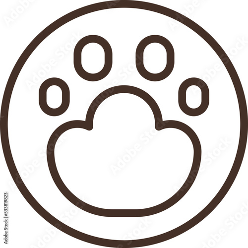 zoology modern line style icon