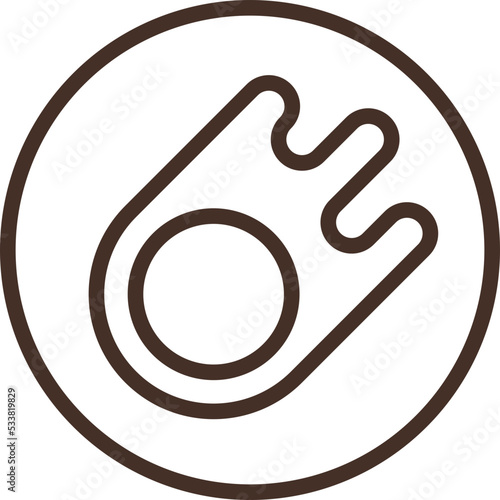 astrophysics modern line style icon