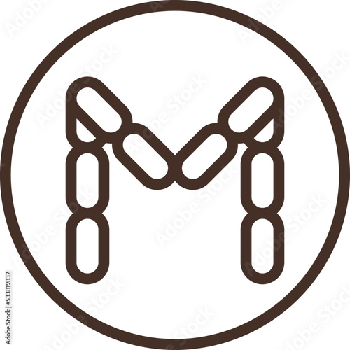 microbiology modern line style icon