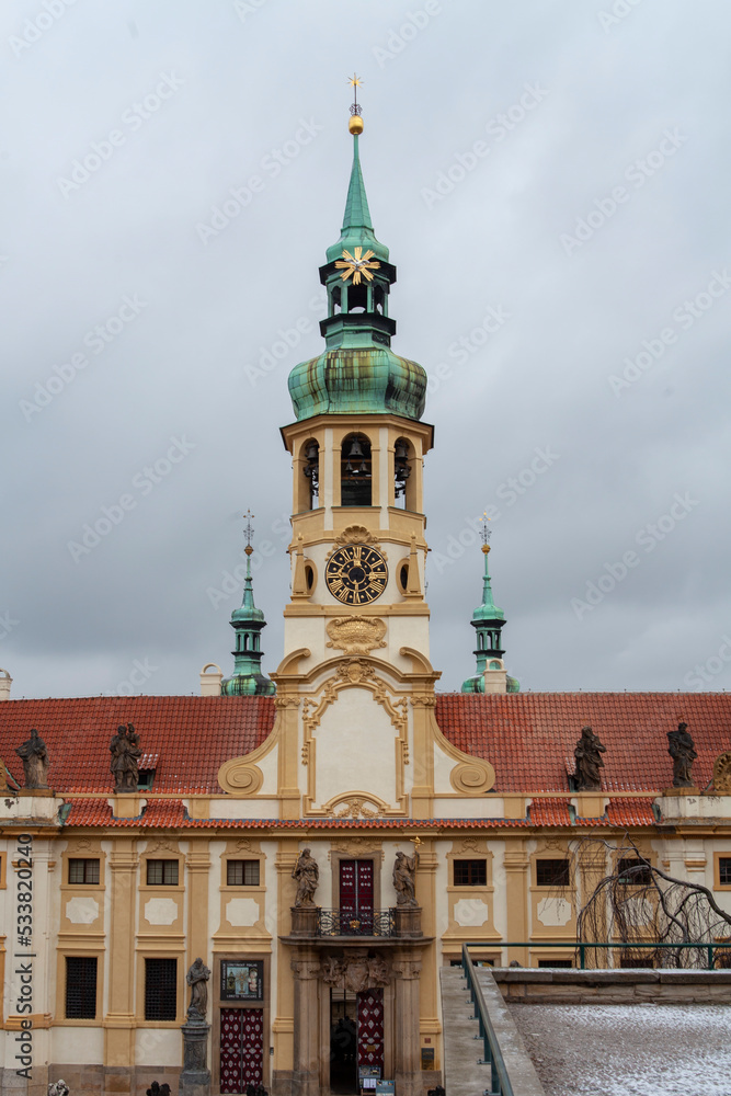 old antique building in prague czech republic tourism travel destination