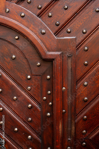 wooden door texture close up old antique