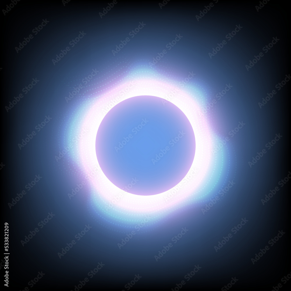 Abstract glowing sphere design on futuristic technology design. Abstract glowing sphere design on futuristic technology design.