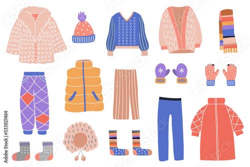 Winter clothing set