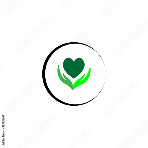 hand charity togetherness icon image illustration vector design
