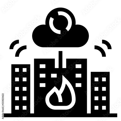 disaster recovery icon