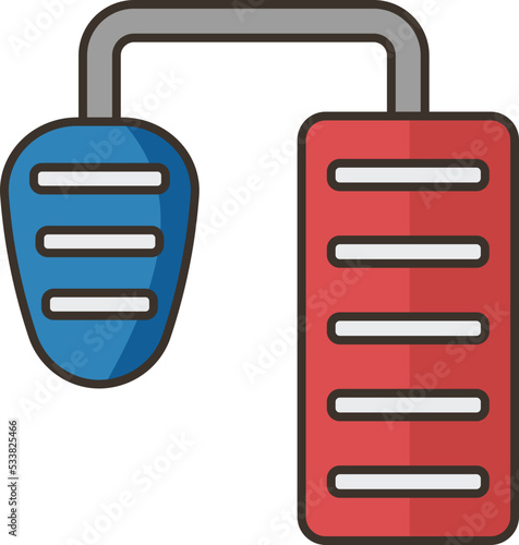 accelerator line icon