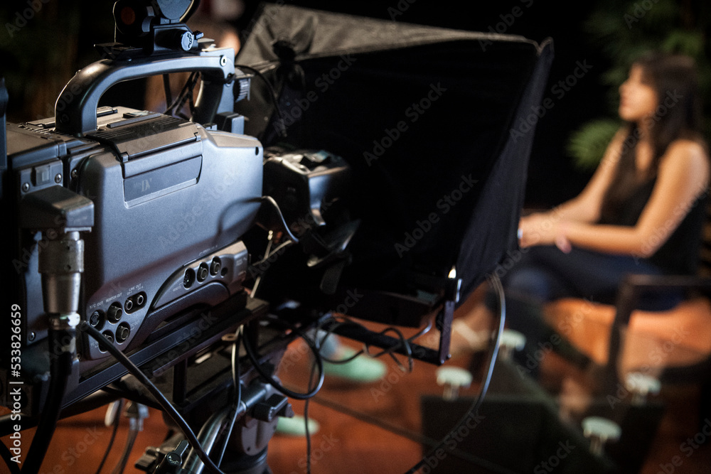 abstract of recording studio equipment video lights broadcast tv podcast abstract of recording studio equipment video lights broadcast tv podcast
