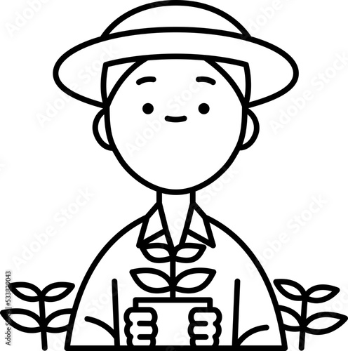 Agriculturist icon