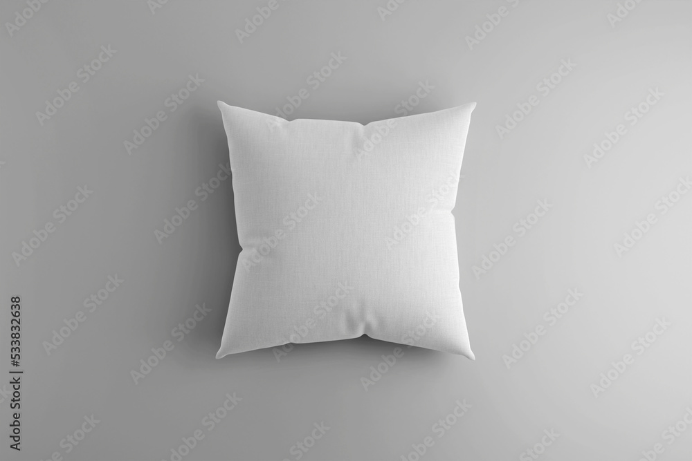Cushion Blank 3D Render Cushion Blank 3D Render