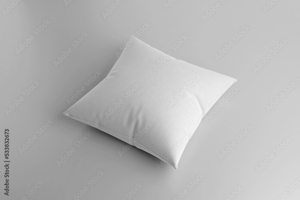 Cushion Blank 3D Render Cushion Blank 3D Render