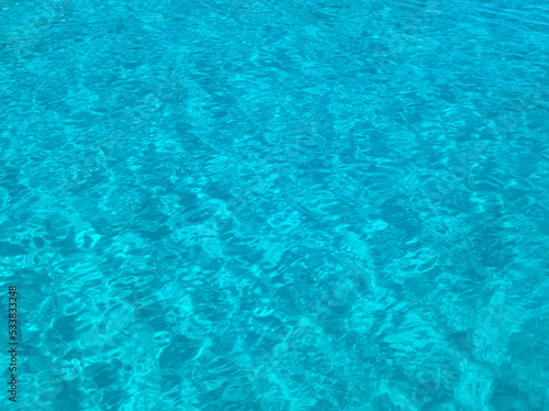clear turquoise sea water background