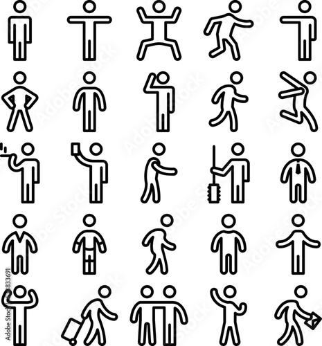 Pictograms Vector Icons