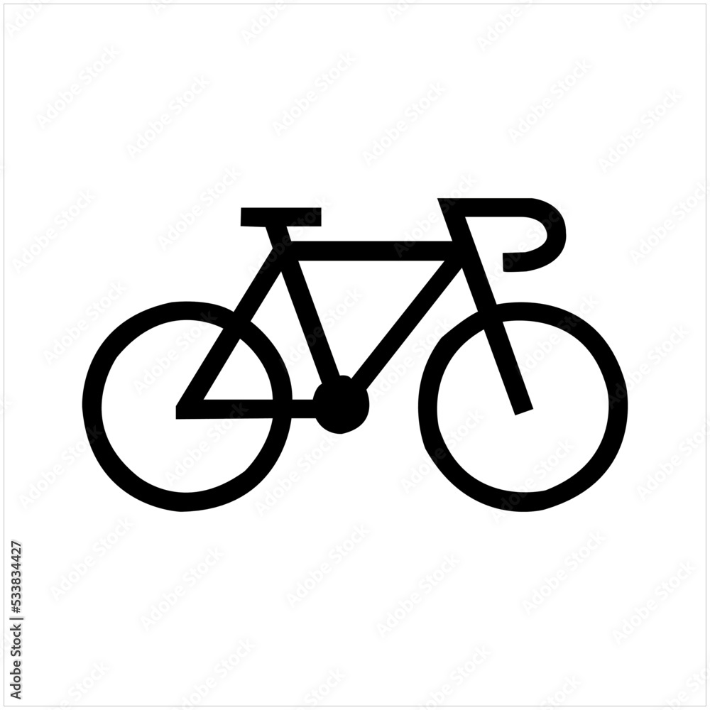 bicycle icon vector illustration bicycle icon vector illustration