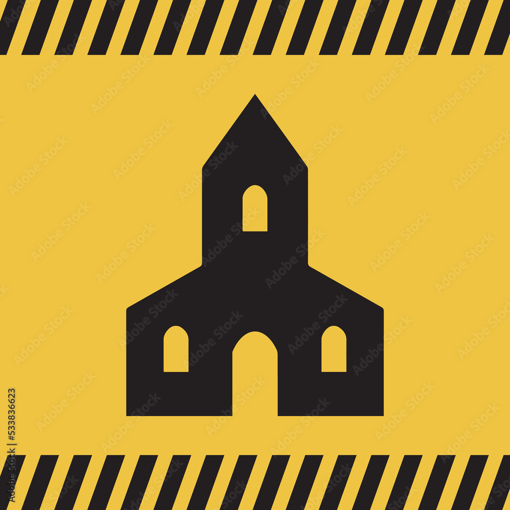 Logo chapelle. Stock Vector Adobe Stock