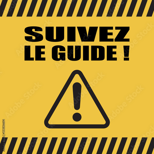 Logo suivez le guide.