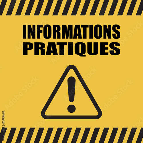 Logo informations pratiques.