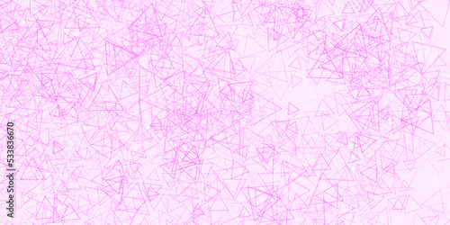 Light Pink vector pattern with polygonal shapes.
