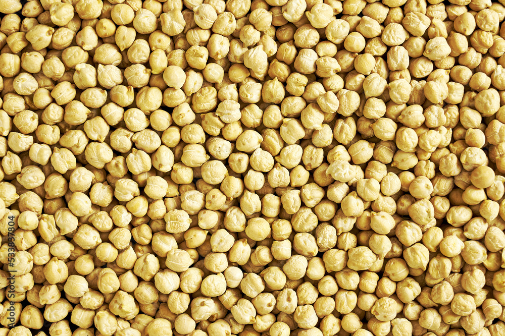 chickpeas scattered on the table background backdrop chickpeas scattered on the table background backdrop