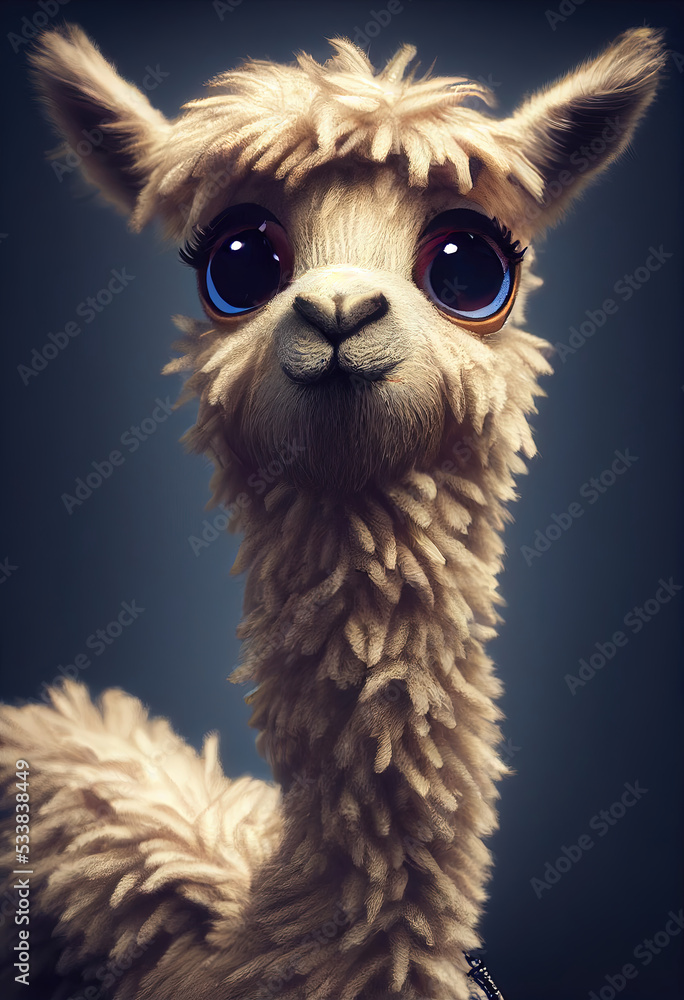 Tiny adorable llamas
