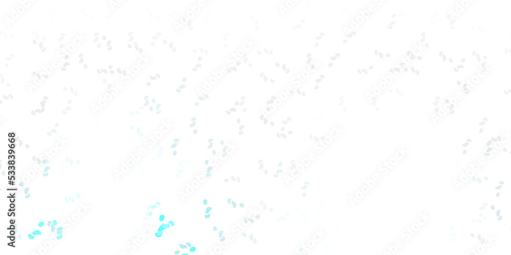 Obraz premium Light pink, blue vector template with abstract forms.