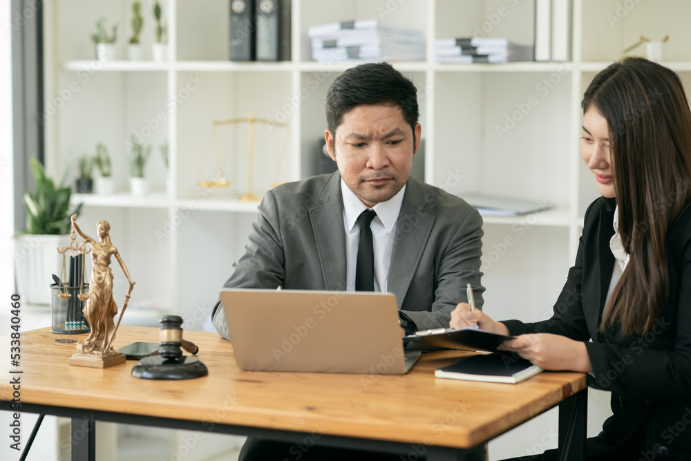 Lawyers having Concepts of Consulting team work Legal services at the law office. Lawyers having Concepts of Consulting team work Legal services at the law office.