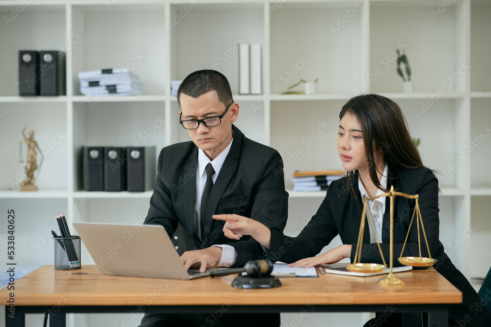 Lawyers having Concepts of Consulting team work Legal services at the law office. Lawyers having Concepts of Consulting team work Legal services at the law office.