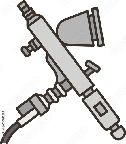 airbrushes icon