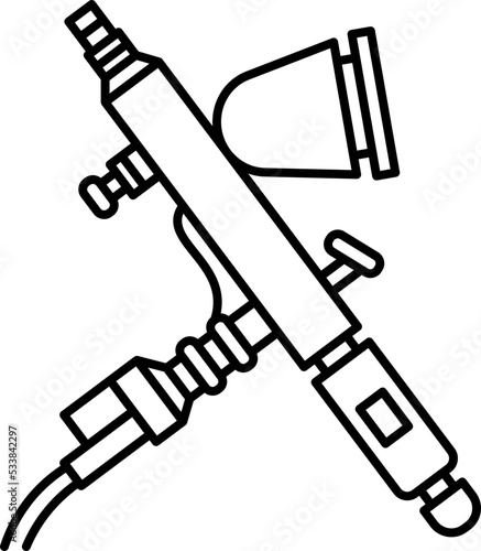 airbrushes icon
