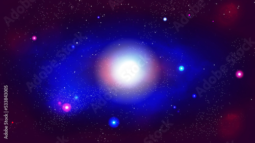 宇宙のような背景　イメージ　壁紙