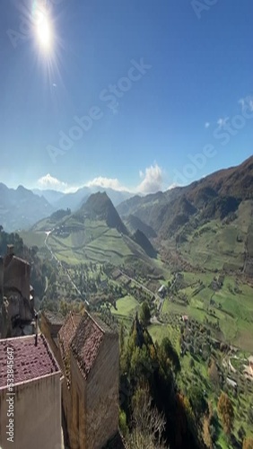 from the town of Sperlinga on the Nebrodi Mountains in Sicily with its green valleys