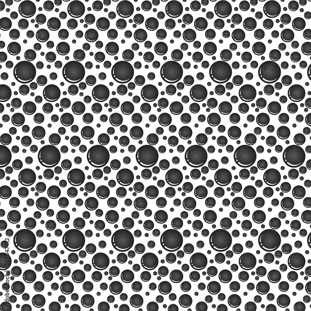 Soap bubbles seamless pattern. Vector background Soap bubbles seamless pattern. Vector background