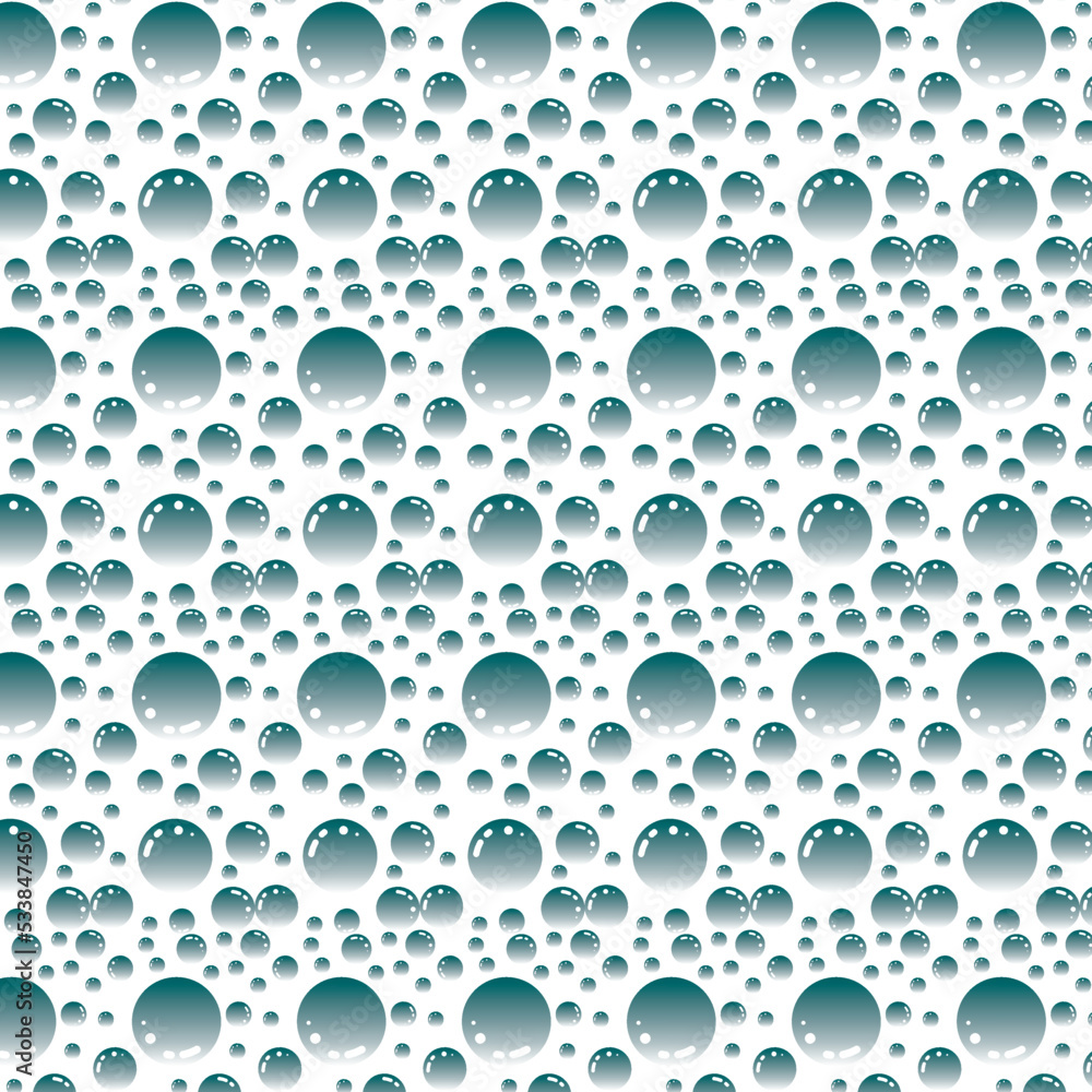 Soap bubbles seamless pattern. Vector background Soap bubbles seamless pattern. Vector background