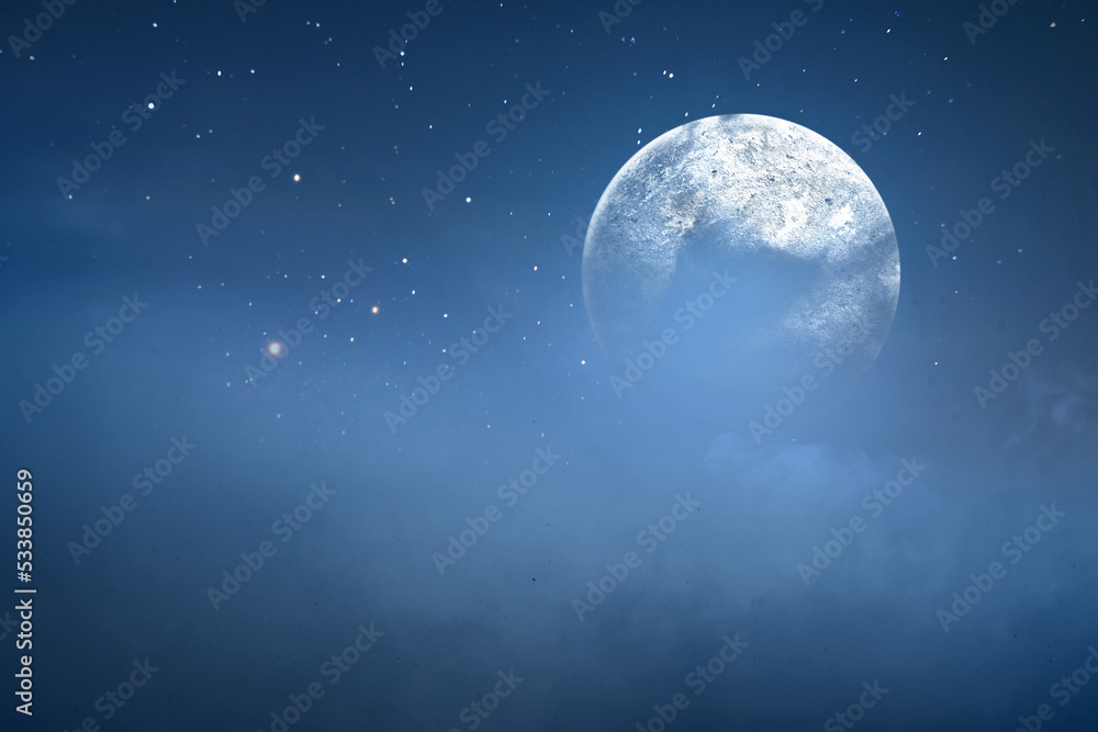 Obraz premium The full moon