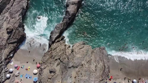 Plage de Ammoudaki, Plakias, Réthymnon, Crète, Grèce, Europe