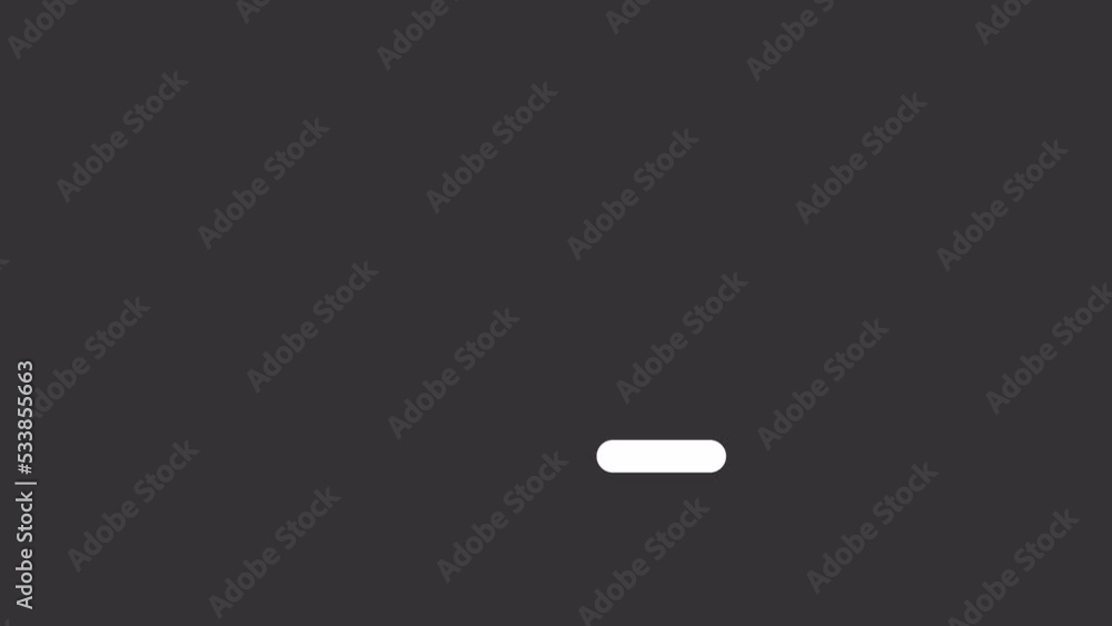 Animated remove white line ui icon. Delete unwanted user. Seamless loop ...