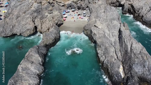 Plage de Ammoudaki, Plakias, Réthymnon, Crète, Grèce, Europe