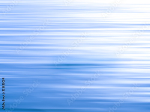 Abstract background horizontal blur speed sea Beautiful natural blur blue background. Smooth.