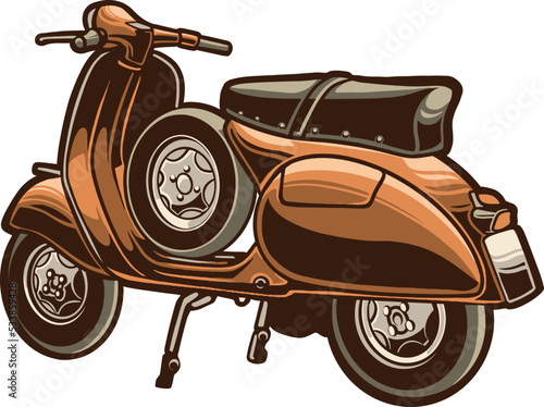 Scooter motorcycle 