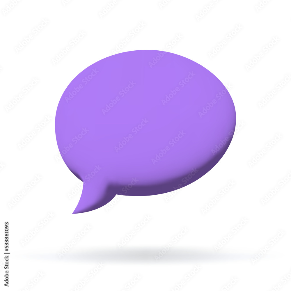 social media mail sms icon. 3d vector cartoon illustration. speech bubble social media mail sms icon. 3d vector cartoon illustration. speech bubble