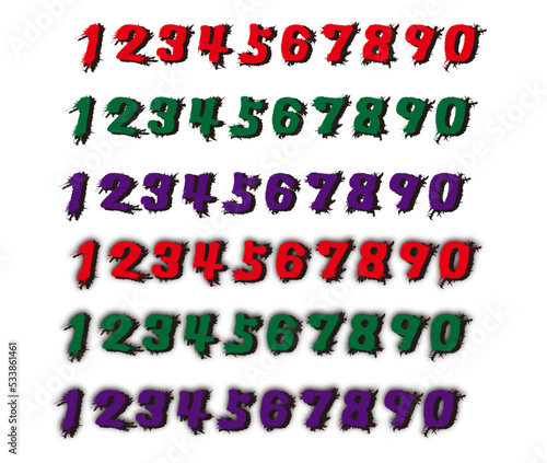 数字セット