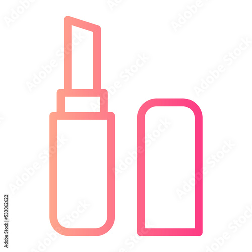lipstick gradient icon