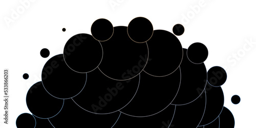Light Blue, Yellow vector backdrop with dots.