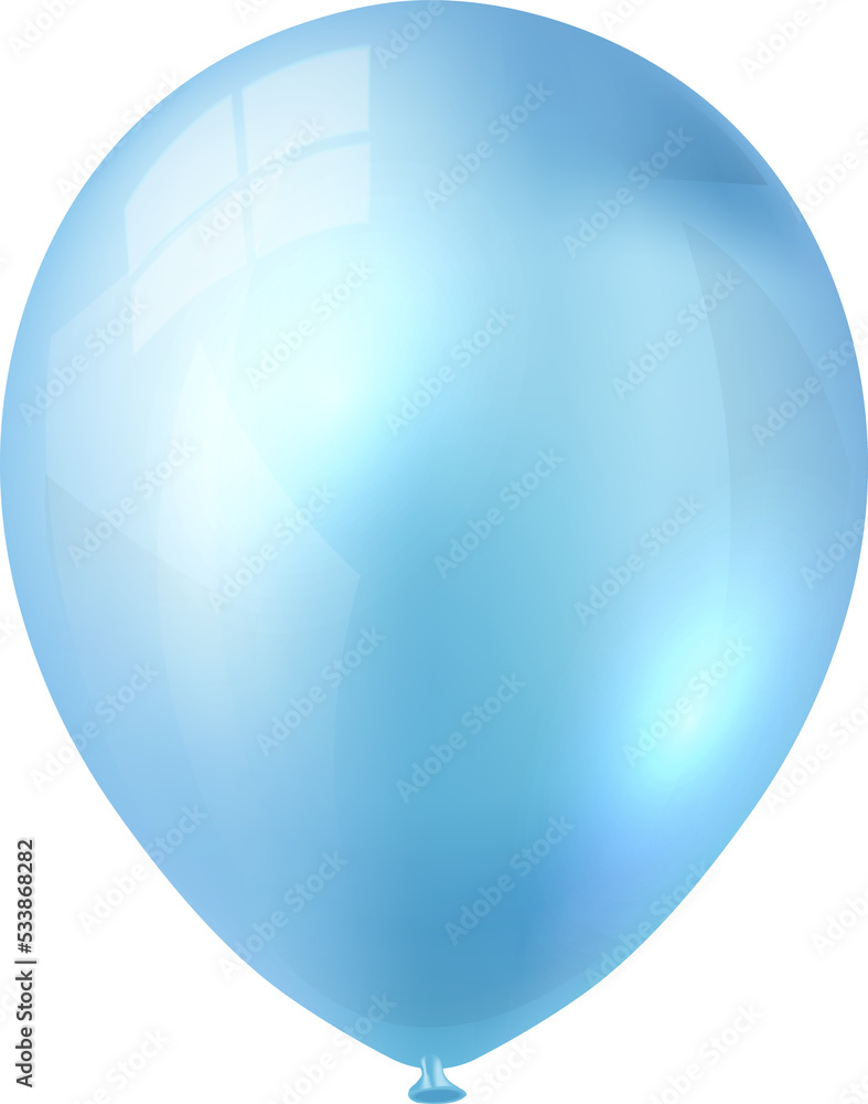 3D realistic party decoration helium balloon 3D realistic party decoration helium balloon