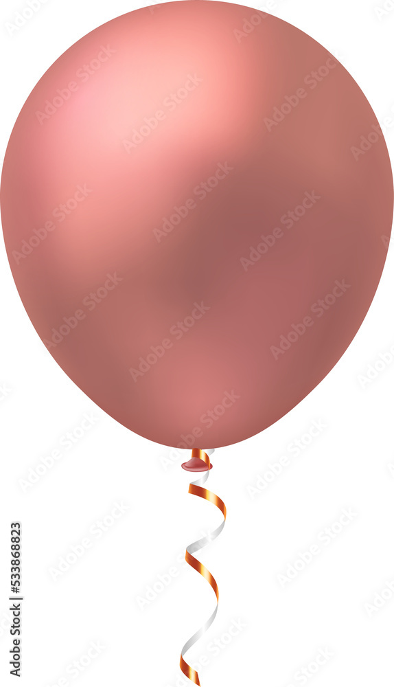 3D realistic party decoration helium balloon 3D realistic party decoration helium balloon