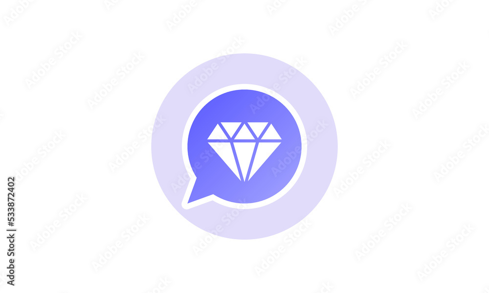 Diamond icon value. Symbol, logo illustration. vector graphics Diamond icon value. Symbol, logo illustration. vector graphics